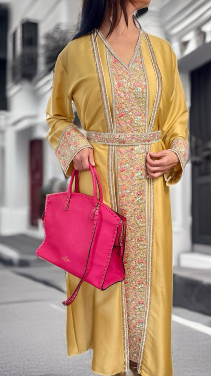 Thahabi Kaftan Set