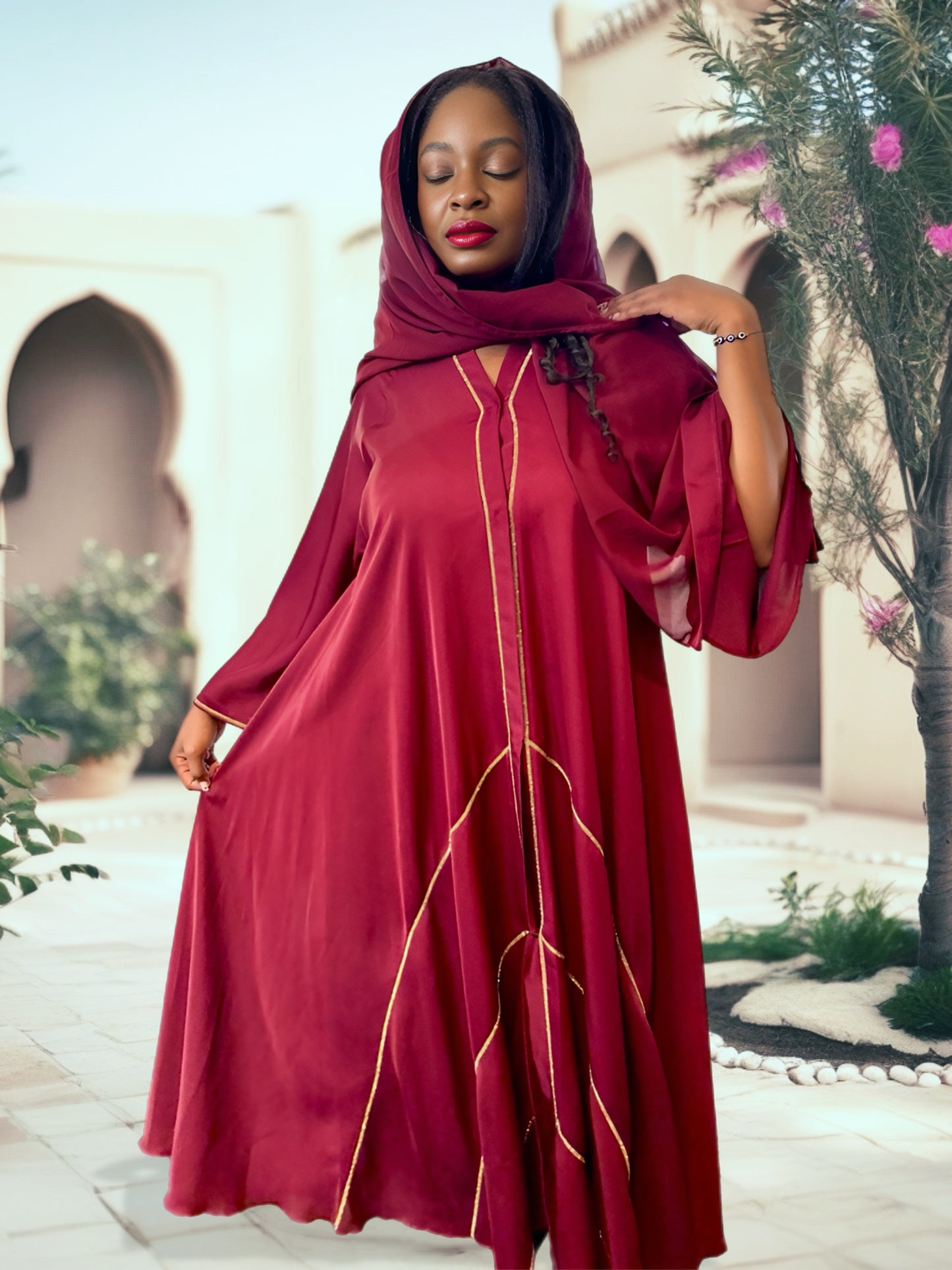 Hamra Abaya