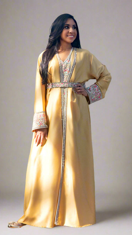 Thahabi Kaftan Set